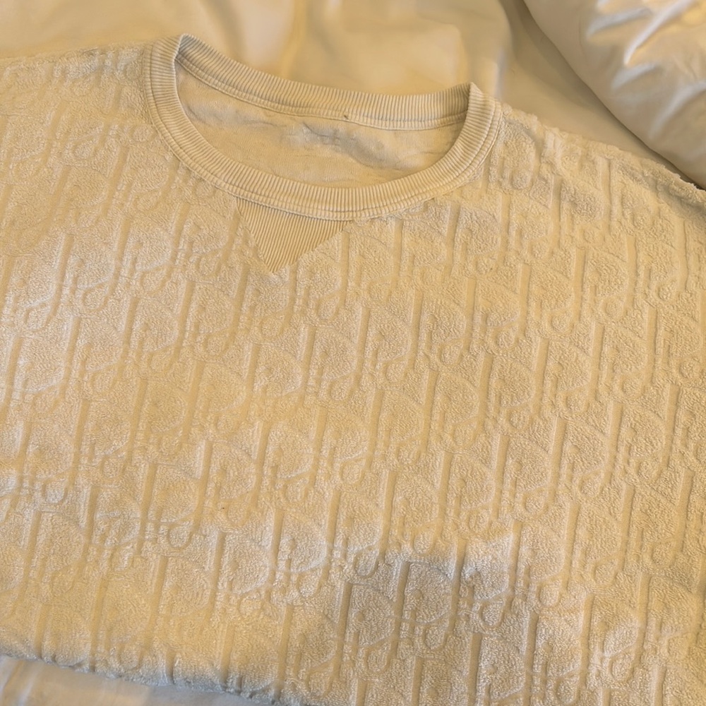 Dior terry shirt